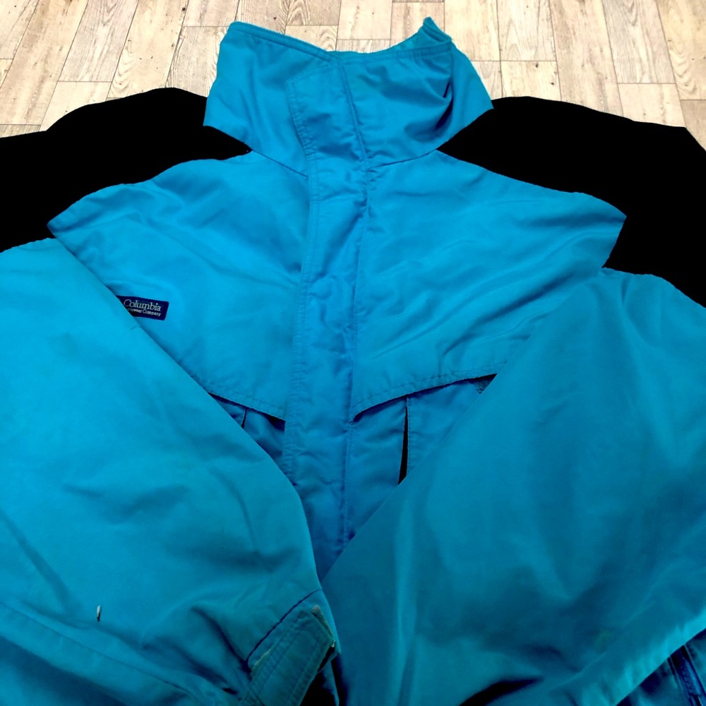 Vintage 90’s Columbia Coat Men’s Size XL. Inner Zipper Missing. Great Retro Coat